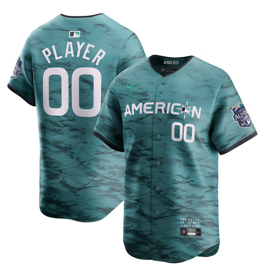 Men's American League Nike Teal 2023 MLB All-Star Game Pick-A-Player Customized Limited Jersey